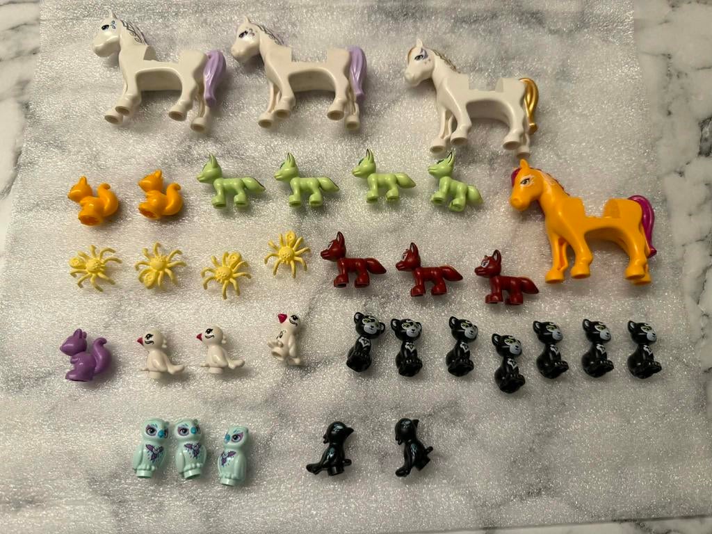 Diverse Lego Elves dieren, Ophalen of Verzenden, Zo goed als nieuw