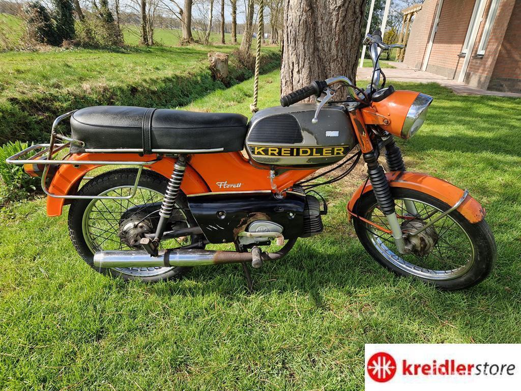 Kreidler RM met 4 bak direct kickstart loopt goed geen kent.