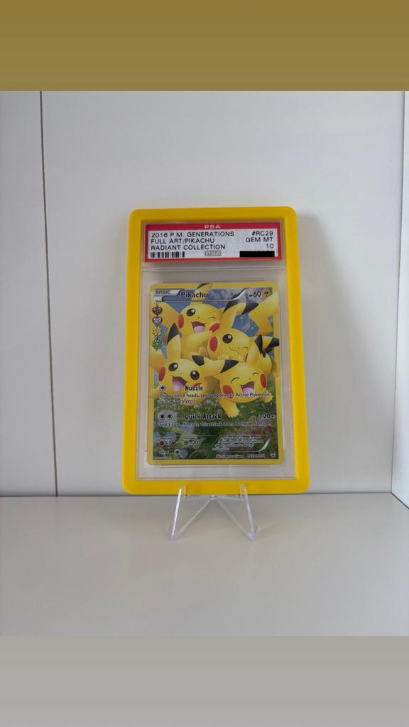 Pikachu RC29 PSA 10, Ophalen, Zo goed als nieuw