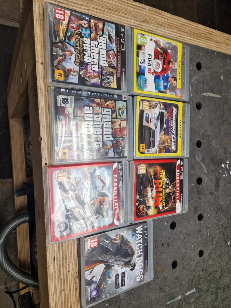 Playstation3 games 7 x, 3 spelers of meer, Ophalen of Verzenden, Zo goed als nieuw, Vanaf 3 jaar