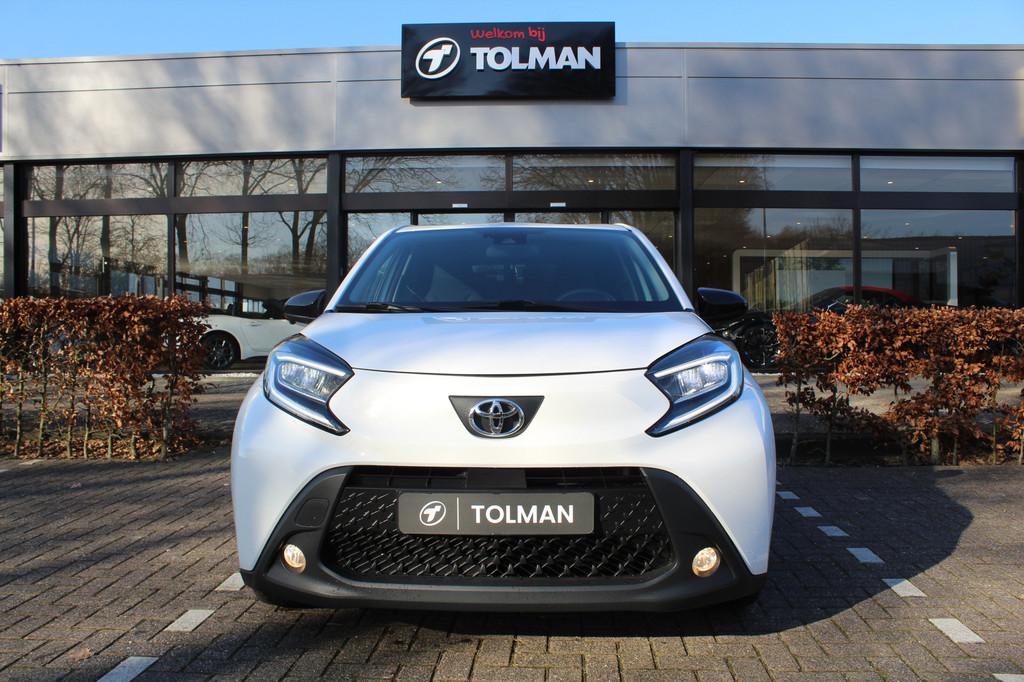 Toyota Aygo X 1.0 VVT-i MT first | Rijklaar | Stoelverwarmin, 12 maanden, Stof, Gebruikt, Zwart