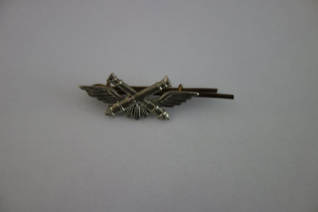 Insigne Belgische artillerie, Verzenden, Landmacht, Overige gebieden, Embleem of Badge