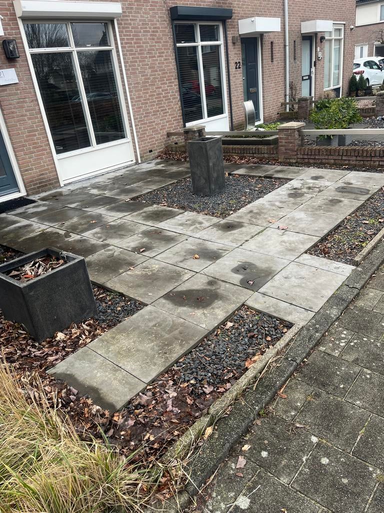 Tegels 60x60 cm  Zelf verwijderen Gratis!, Tuin en Terras, Tegels en Klinkers, Ophalen, Gebruikt, Keramiek, 10 m² of meer