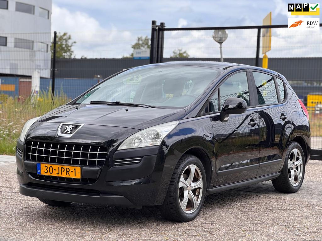 Peugeot 3008 1.6 VTi SR/AIRCO/CRUISE/TREKHAAK/, Gebruikt, 4 cilinders, Zwart, Bedrijf