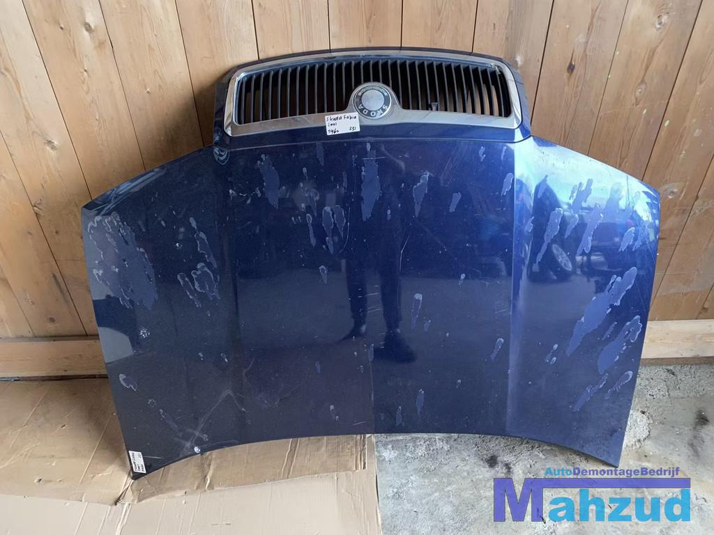SKODA FABIA 1 Blauw 9460 motorkap 1999-2006, Auto-onderdelen, Carrosserie en Plaatwerk, Motorkap, Skoda, Gebruikt, Ophalen of Verzenden