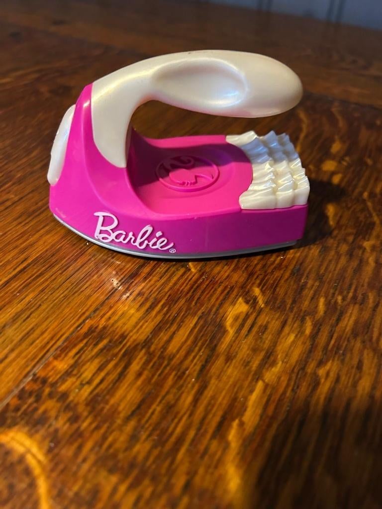 h7 – Barbie strijkijzer, Ophalen of Verzenden, Gebruikt, Poppenhuis