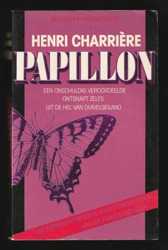 PAPILLON - Charriére (ontsnapt uit hel van Duivelseiland), Ophalen of Verzenden, Zo goed als nieuw