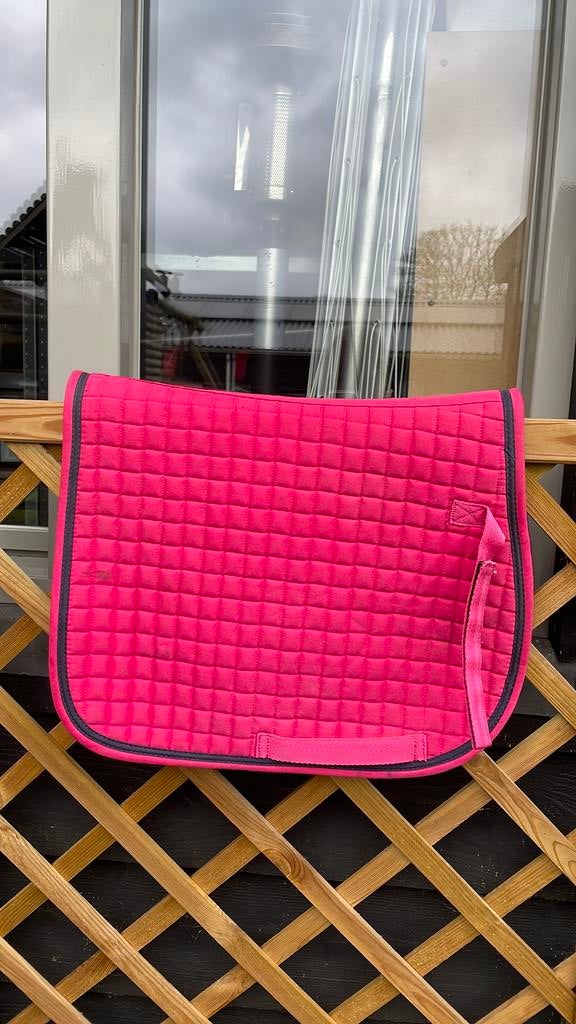 Dekje shetlander roze, Ophalen of Verzenden, Zo goed als nieuw