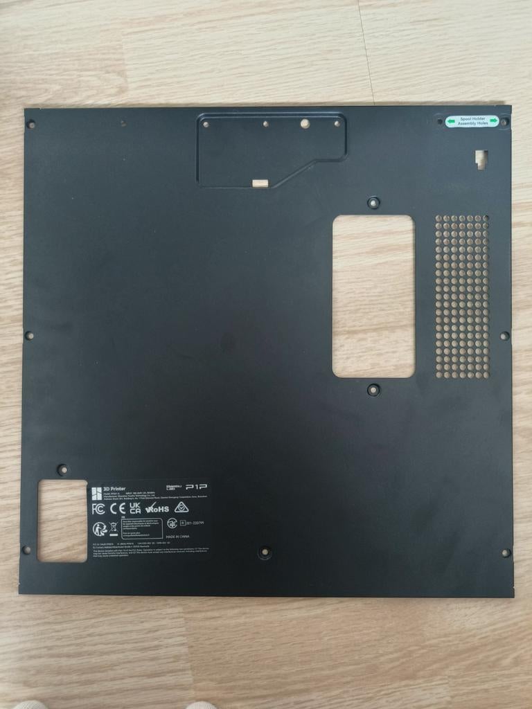 Officieel achterpaneel voor Bambu Lab P1P 3D printer, Computers en Software, 3D Printers, Ophalen of Verzenden, Zo goed als nieuw
