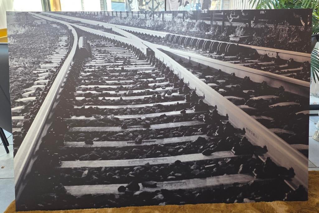 Ginvi Spoorweg foto, Ophalen, Foto of Poster, 75 cm of meer