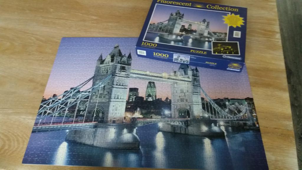 Puzzel 1000 stukjes, Ophalen, 500 t/m 1500 stukjes, Zo goed als nieuw