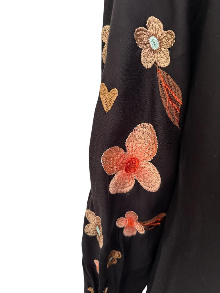 Fabienne Chapot blouse S, Zwart, Ophalen of Verzenden, Zo goed als nieuw