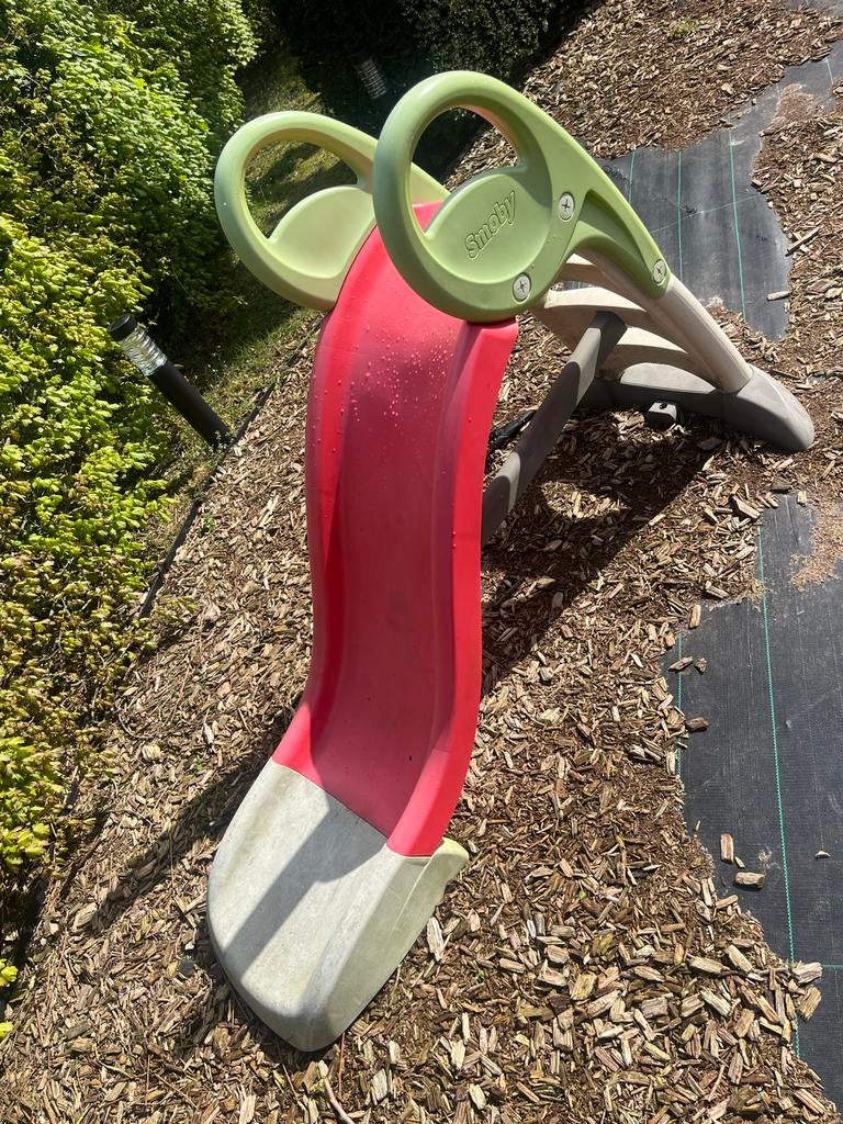 Smoby glijbaan voor urenlang speelplezier, Ophalen of Verzenden, Gebruikt