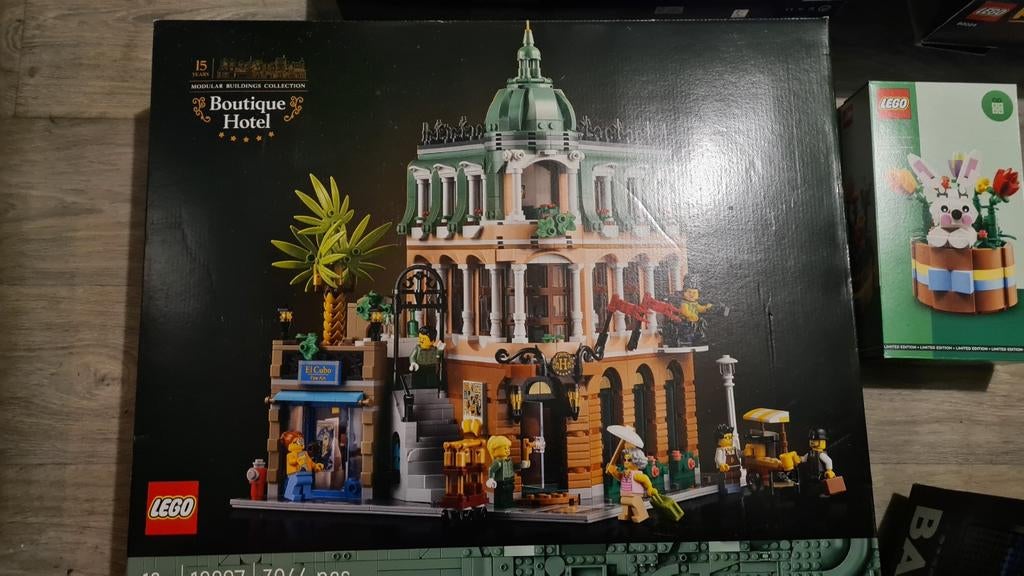 LEGO Boutique Hotel 10297- Modulaire Gebouwen Collectie, Ophalen of Verzenden, Nieuw, Complete set, Lego