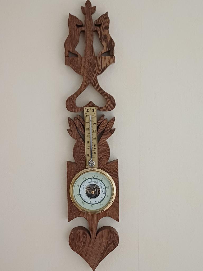 barometer, Audio, Tv en Foto, Weerstations en Barometers, Ophalen of Verzenden, Gebruikt, Barometer