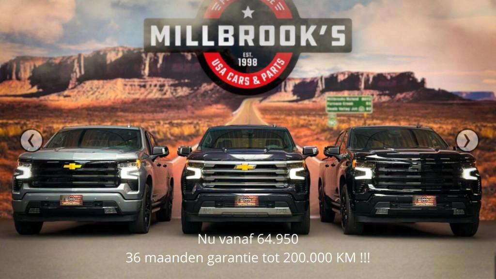 Chevrolet SILVERADO TRAILBOSS 6.2 V8 420 PK uit voorraad lev, Auto's, Chevrolet, Bedrijf, Te koop, Silverado, ABS, Airbags, Airconditioning