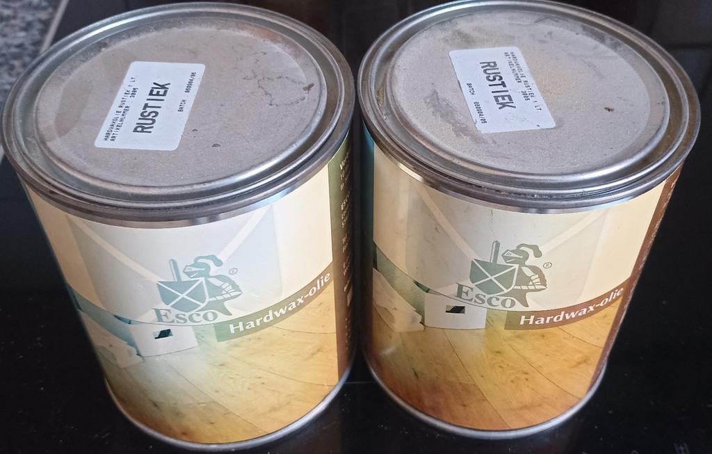 Esco Hardwax-olie Rustiek 1 liter, Ophalen, Nieuw, Beits