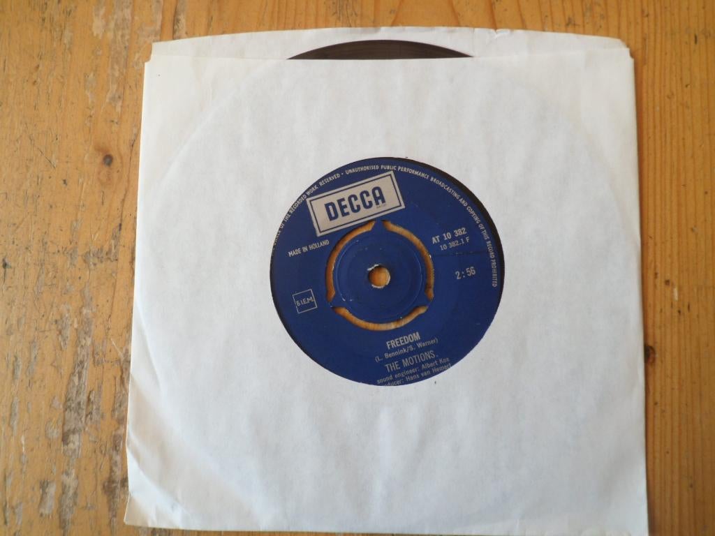 Motions, Ophalen of Verzenden, Gebruikt, Pop