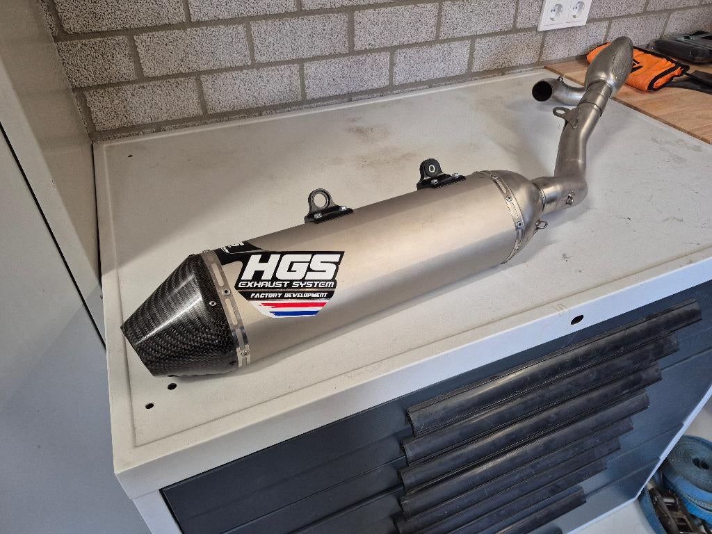 HGS uitlaat systeem sxf 350 2014, Ophalen, Gebruikt