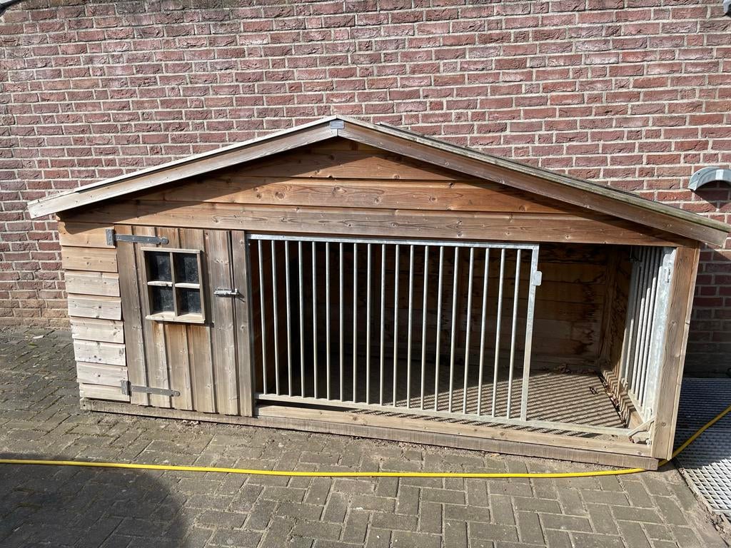 Mooi groot hondenhok, Dieren en Toebehoren, Ophalen, Hondenkennel, 110 cm of meer, 100 cm of meer