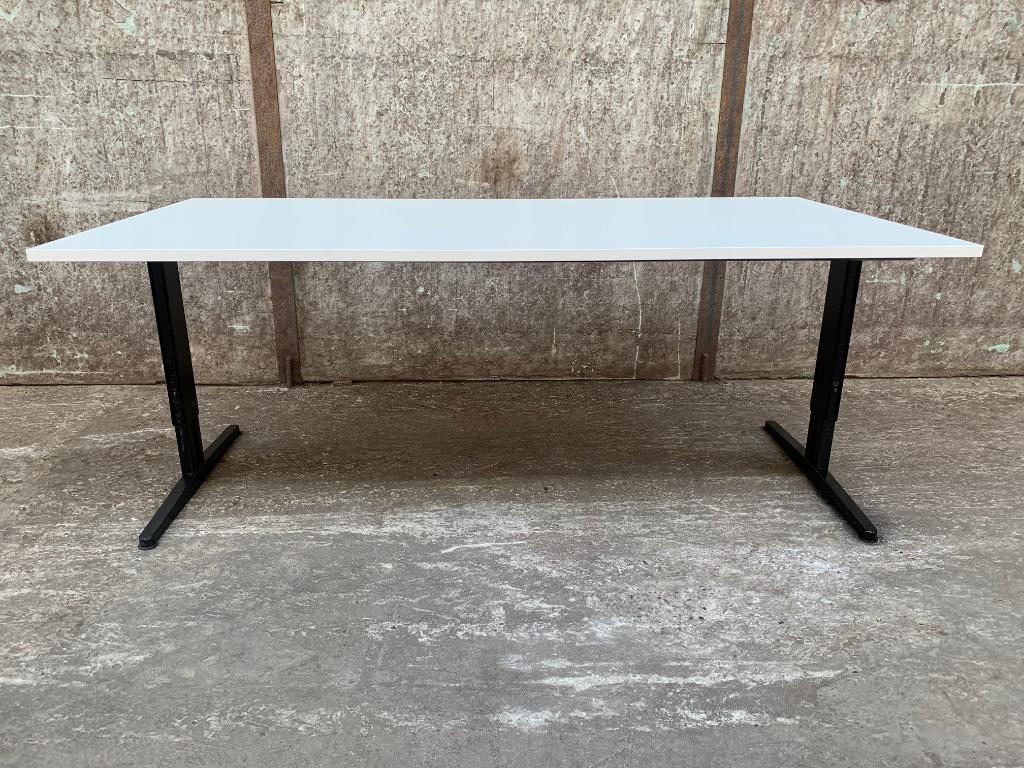 Verstelbare bureau's 200x100 en 200x80cm - diverse bladen, Ophalen of Verzenden, In hoogte verstelbaar, Gebruikt