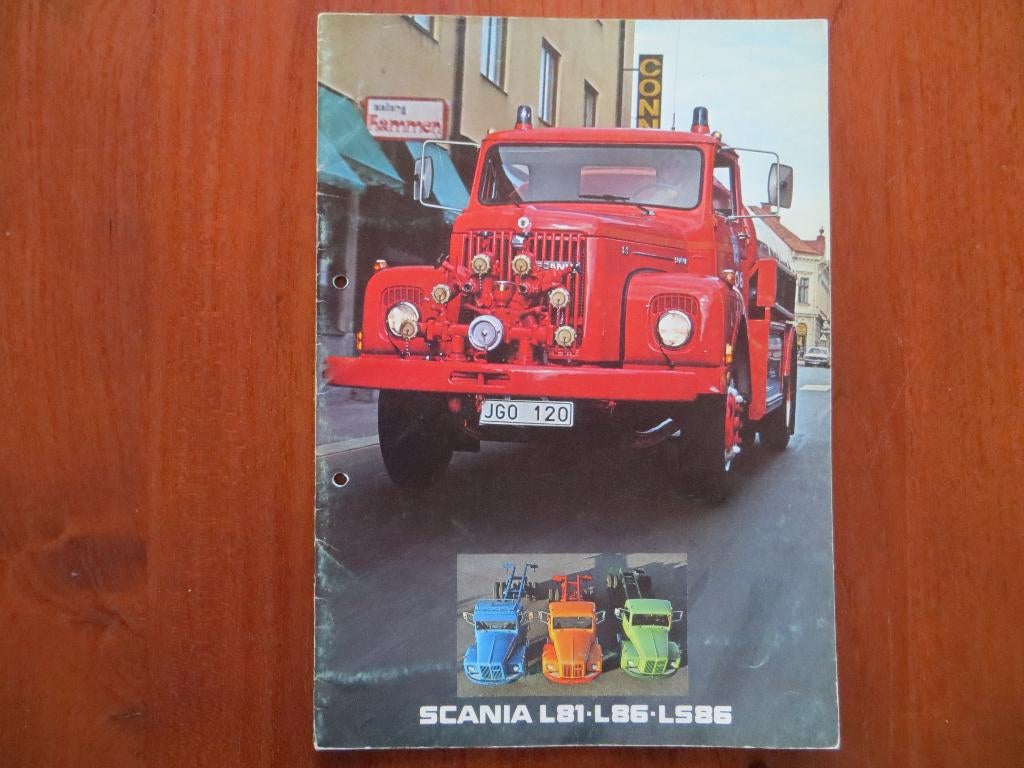 Scania L81, L86, LS86 (febr. 1977), Ophalen of Verzenden, Zo goed als nieuw, Overige merken