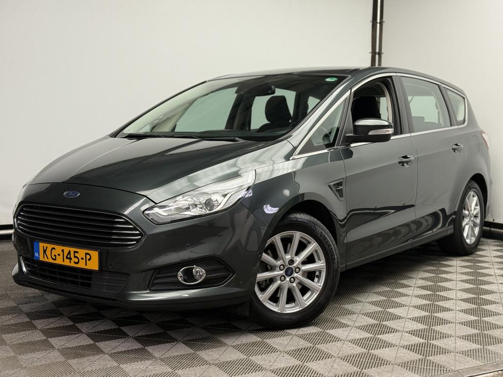 Ford S-Max 1.5 Titanium Navi ECC Trekhaak NL Auto (bj 2016), Voorwielaandrijving, 4 cilinders, Met garantie (alle), Bedrijf