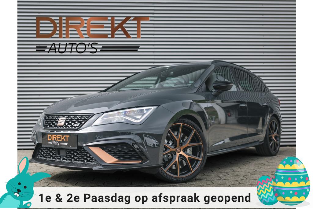 SEAT Leon ST 2.0 TSI CUPRA R 4DRIVE BLACKNESS GREY CARBON, Automaat, Gebruikt, Zwart, 4 cilinders