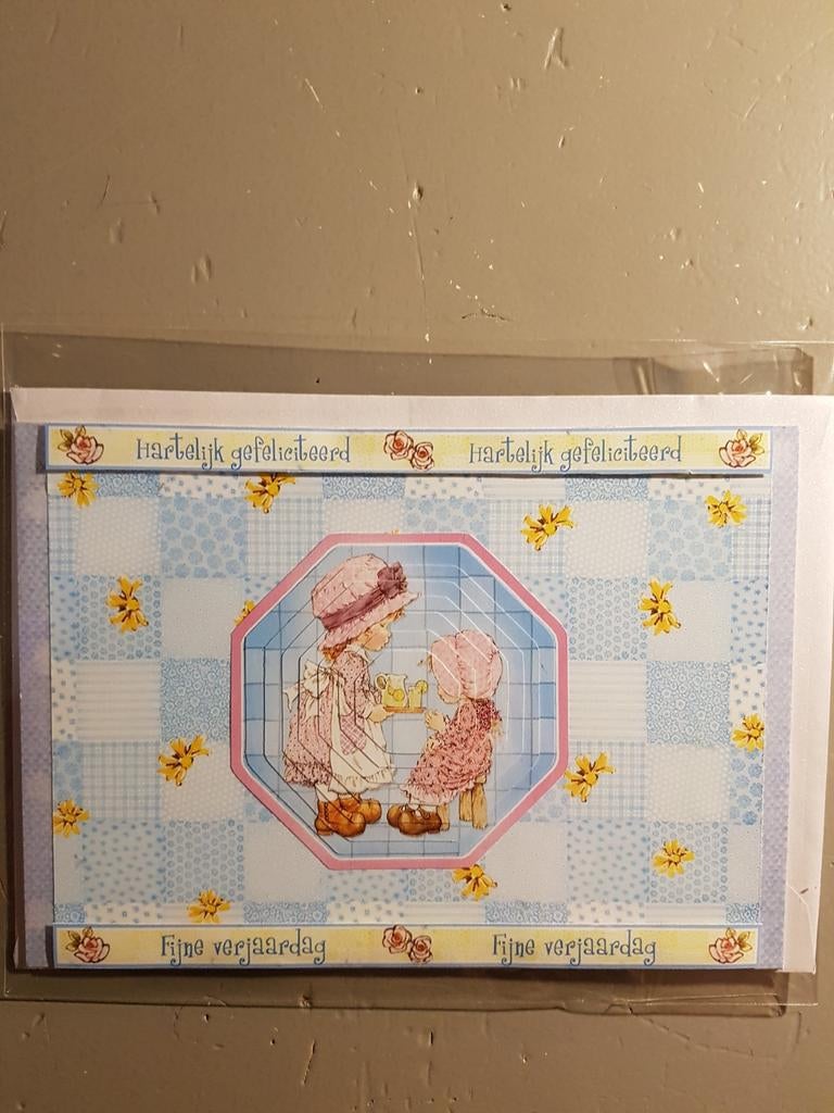 Kaartje verjaardag Sarah Kay, Ophalen of Verzenden, Nieuw, Overige thema's