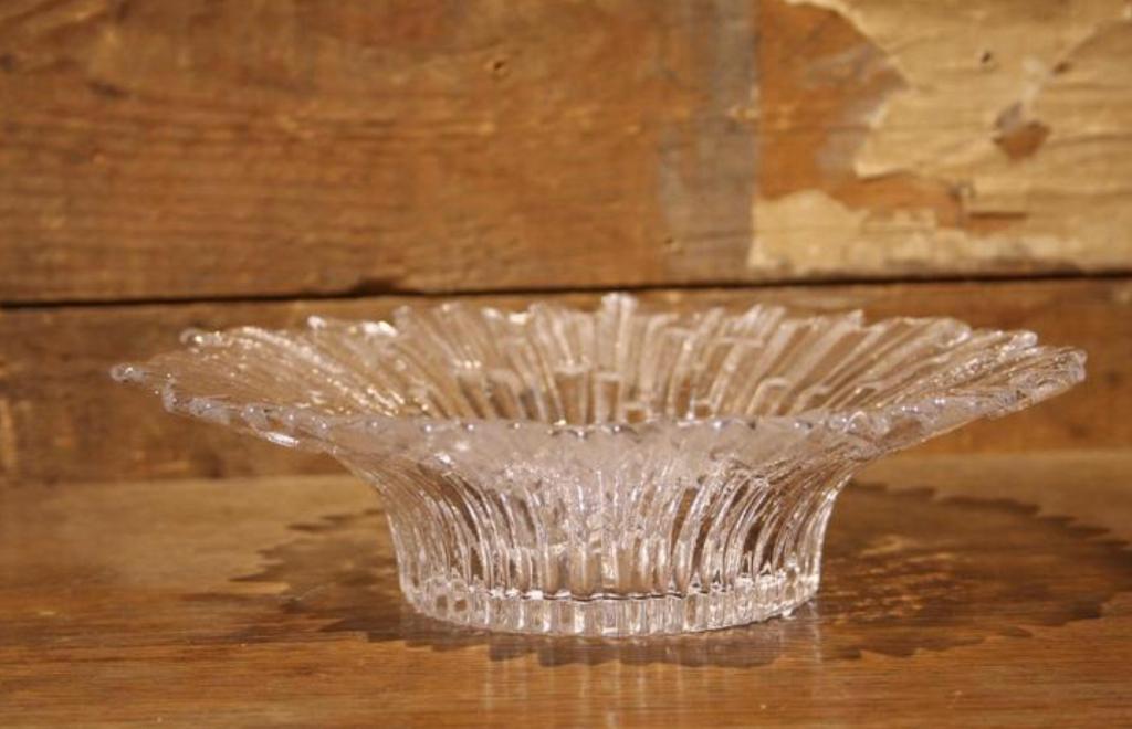 Humppila Revontulet - Noorderlicht - Tauno Wirkkala - Ø22cm, Schaal, Ophalen of Verzenden, Overige vormen, Glas