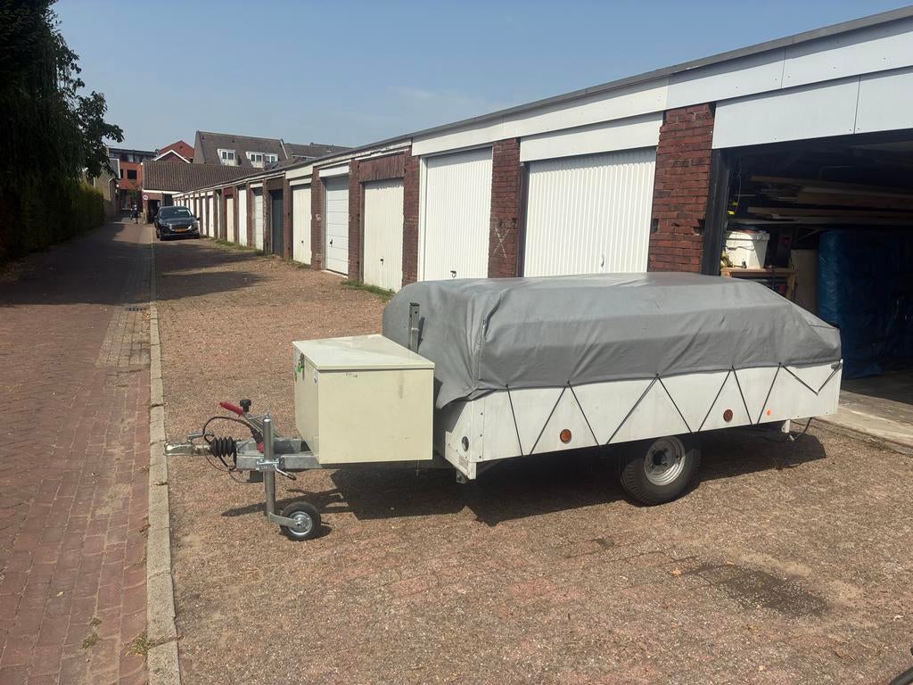 Trigano vouwwagen, Ophalen, Trigano