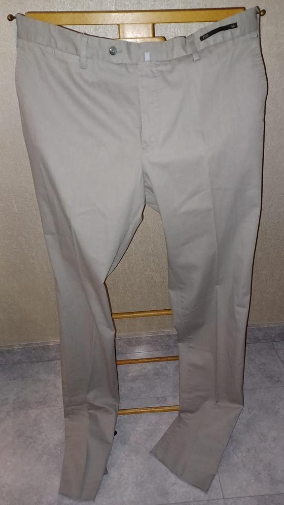 PT01 chino maat 56 grijs katoen /elastaan  Nieuw, Kleding | Heren, Broeken en Pantalons, PT01, Verzenden, Grijs, Maat 56/58 (XL)