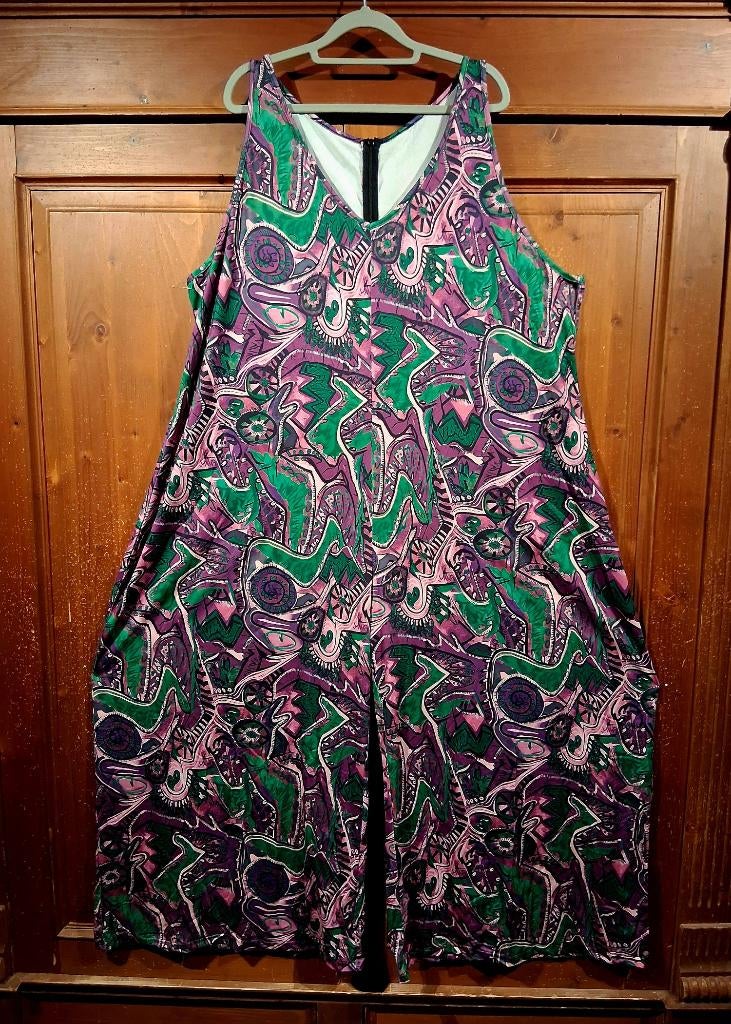 jumpsuit broekpak paars groen One Size, Ophalen of Verzenden, Nieuw, Overige kleuren, Jurk