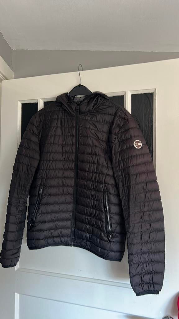 Colmar gewatteerde jas maat S, Ophalen of Verzenden, Zo goed als nieuw, Maat 52/54 (L), Zwart