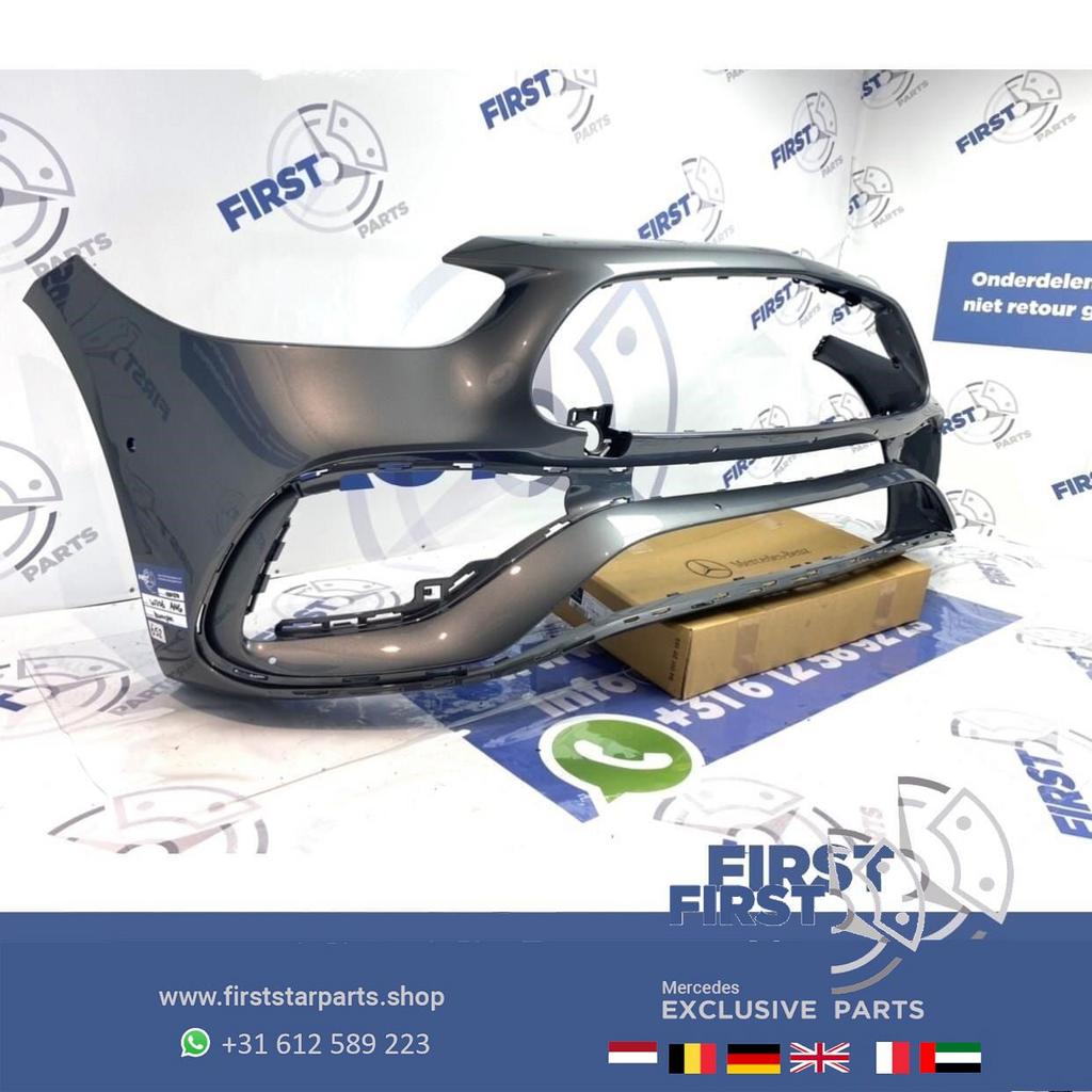 W206 AMG VOORBUMPER 2021-2024 GRIJS Mercedes C Klasse origin, Gebruikt, -, Voor, Ophalen of Verzenden
