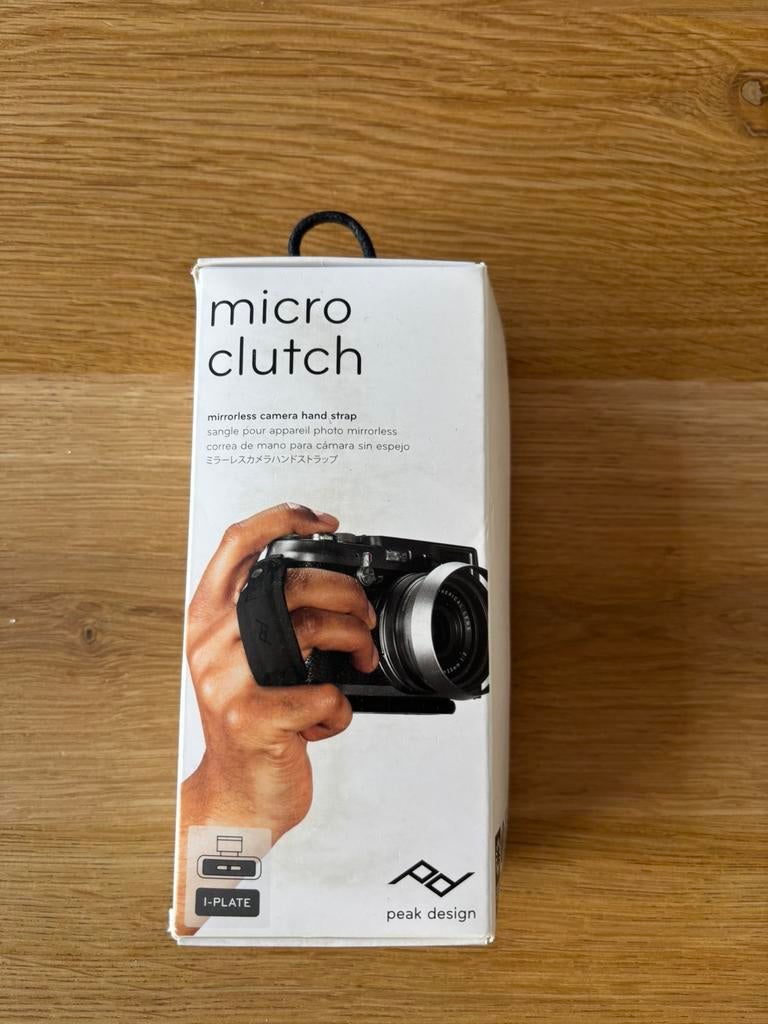 Peak Design Micro Clutch I-Plate gebruikt op Fujifilm X100V, Overige merken, Overige soorten, Zo goed als nieuw, Ophalen of Verzenden