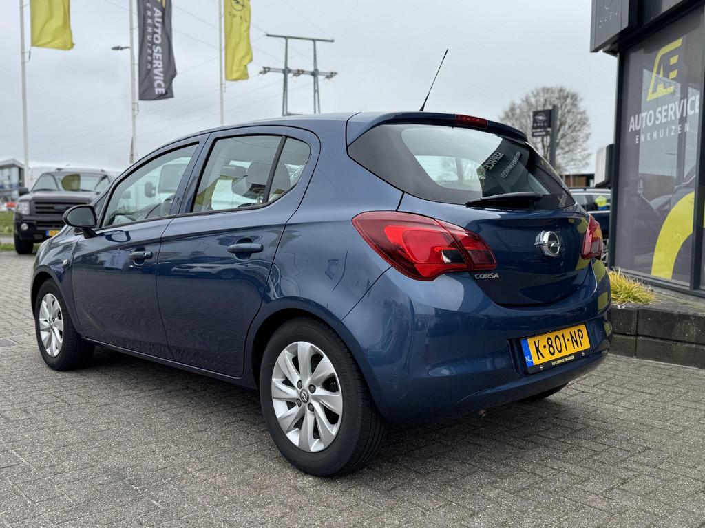 Opel Corsa 1.2 Edition Rijklaar incl beurt en garantie | Air, Voorwielaandrijving, 12 maanden, Blauw, 1229 cc