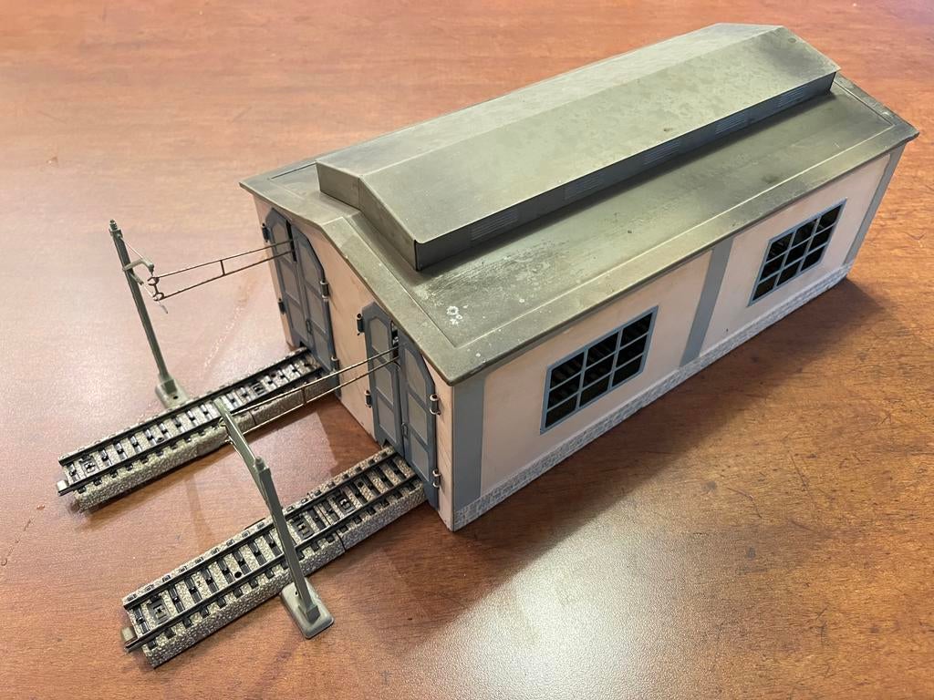 ** ZEER MOOI ** Märklin 7029 ** LOCLOODS + VERLICHTING enz., Wisselstroom, Brug, Tunnel of Gebouw, Ophalen of Verzenden, Zo goed als nieuw