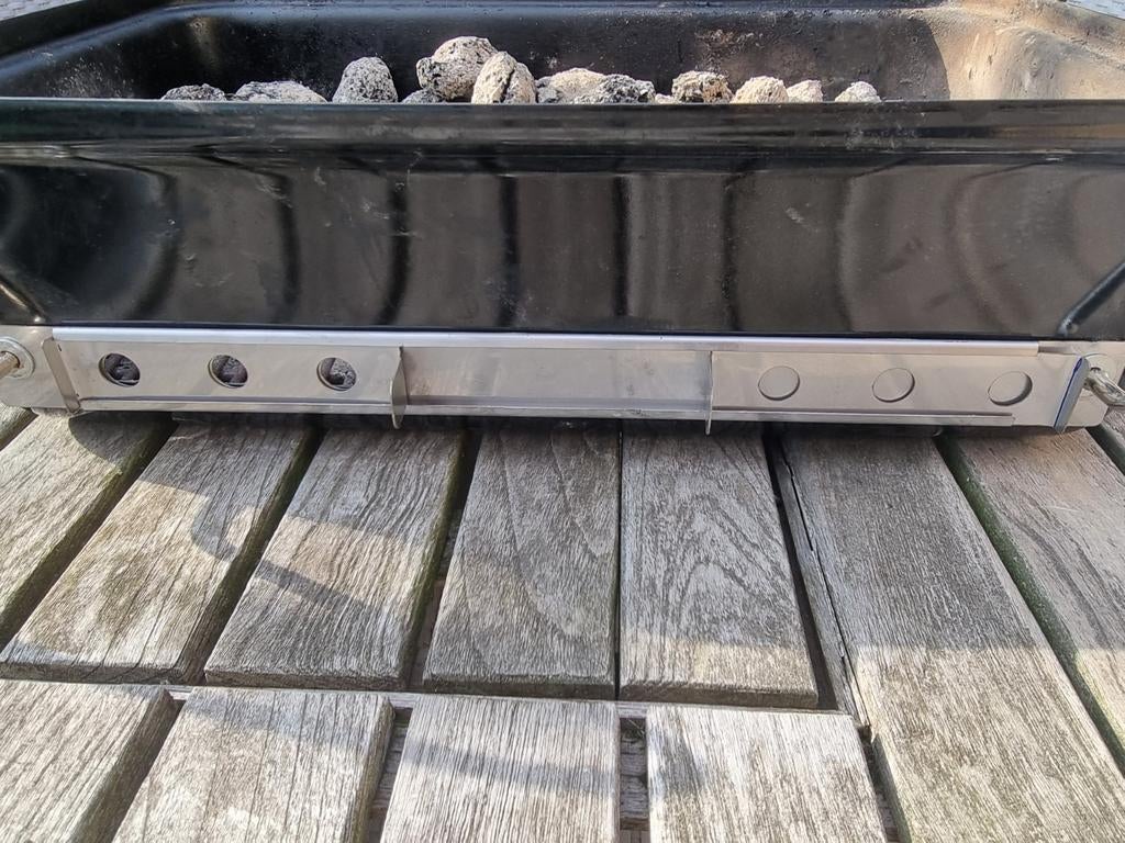 Rvs luchtschuiven voor de WGA weber go anywhere, Tuin en Terras, Houtskoolbarbecues, Ophalen of Verzenden, Nieuw