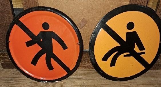 bord borden emaile bordjes decoratie, Verzenden