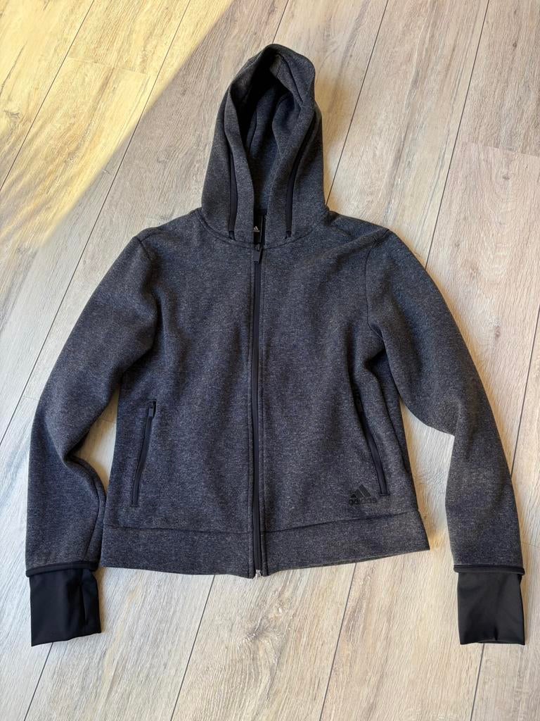 Adidas Trainingspak Joggingpak Huispak Dames Donker Grijs, Kleding | Dames, Huispakken, Maat 38/40 (M), Adidas, Ophalen of Verzenden