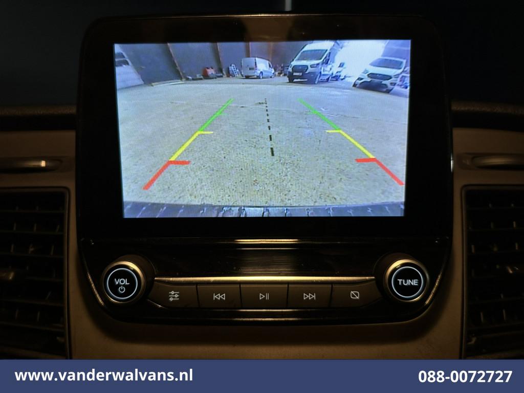 Ford Transit Custom 2.0 TDCI L2H1 Euro6 Airco | Camera | Nav, Voorwielaandrijving, 4 cilinders, 1991 kg, Wit