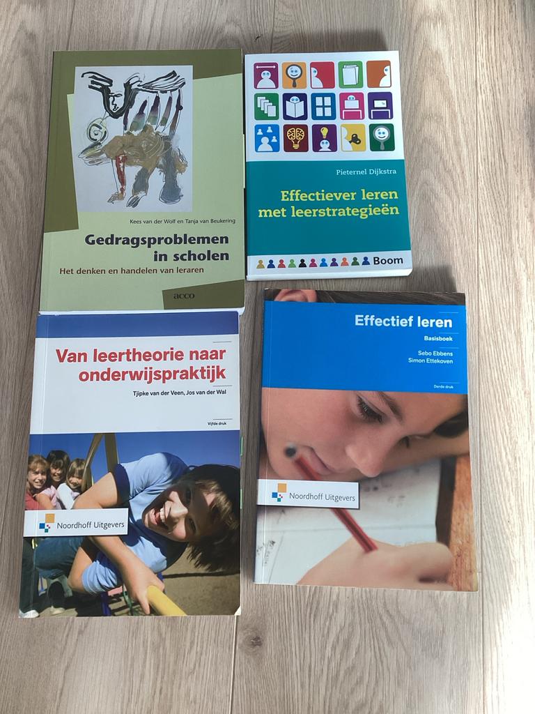 Lerarenopleiding studieboeken,leerstrategieën, Boeken, Ophalen of Verzenden, Gamma, Gelezen, HBO