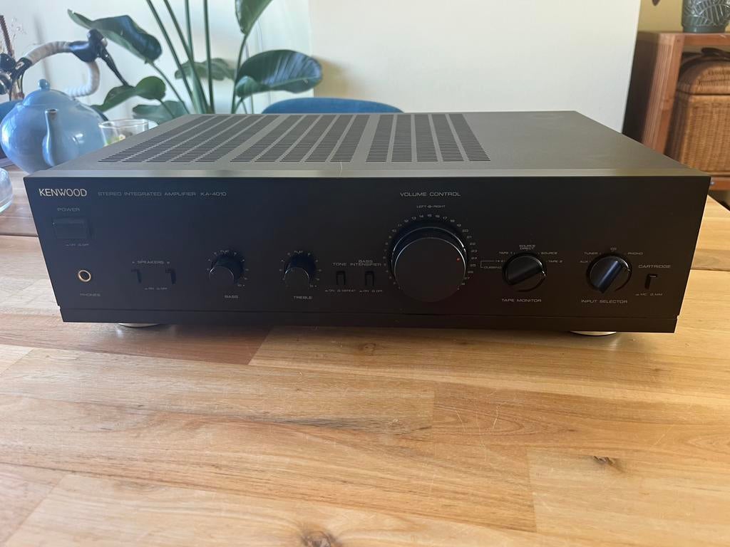 Krachtige KENWOOD KA-4010 versterker, Gebruikt, 120 watt of meer, Stereo, Ophalen