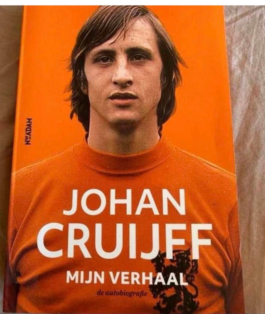 Johan Cruijff boek, Boeken, Ophalen of Verzenden, Zo goed als nieuw, Sport