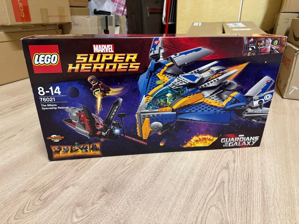 LEGO Marvel Super Heroes 76021 The Milano Spaceship Rescue, Inclusief minifiguren, Marvel, Lego, Nieuw