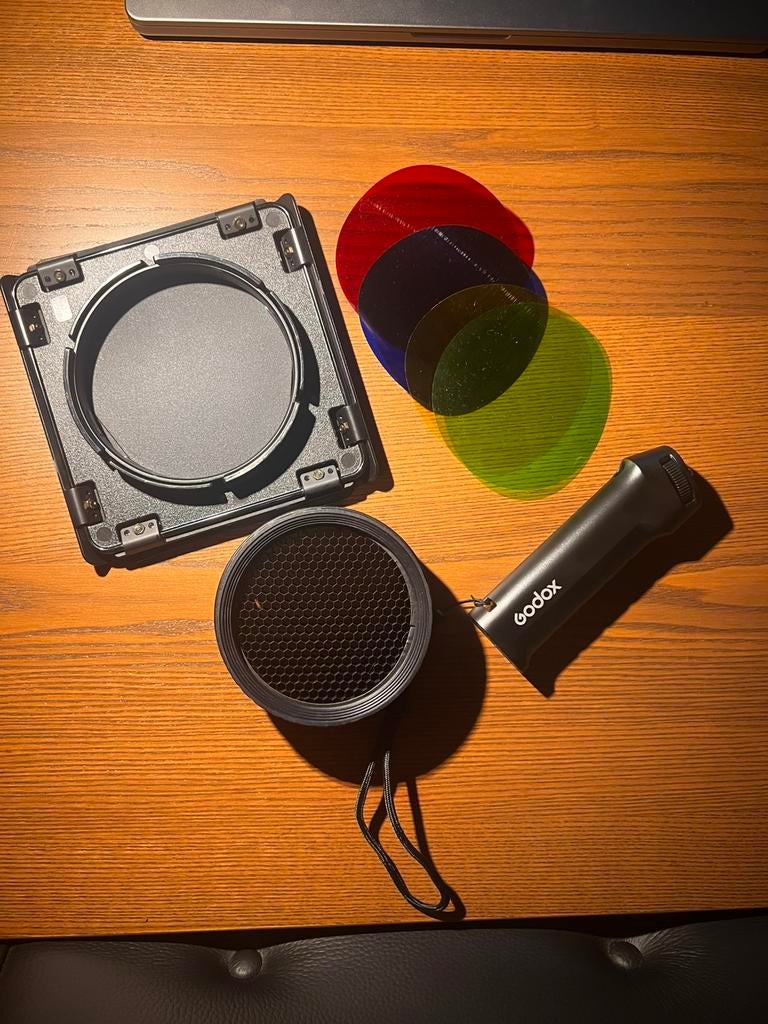 Godox BD-10 Barndoor Kit voor AD300 Pro + grip, Ophalen of Verzenden, Zo goed als nieuw, Overige typen