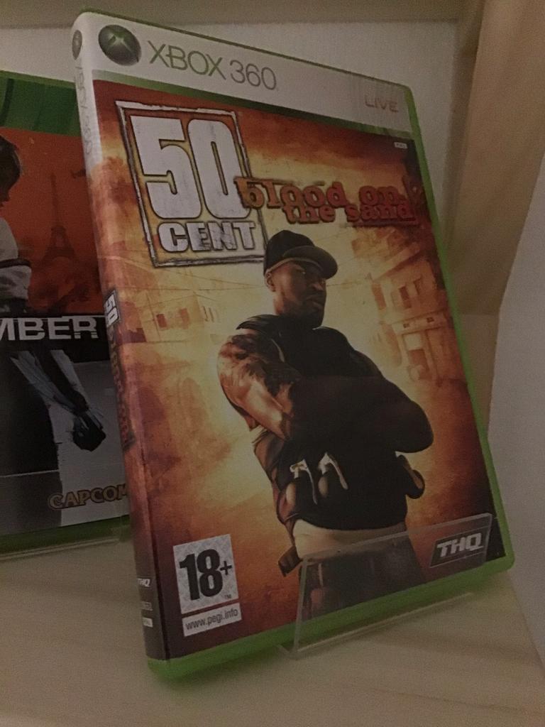 50 Cent: Blood on the Sand - Xbox 360, Spelcomputers en Games, Games | Xbox 360, Gebruikt, Shooter, 1 speler, Vanaf 18 jaar, Online
