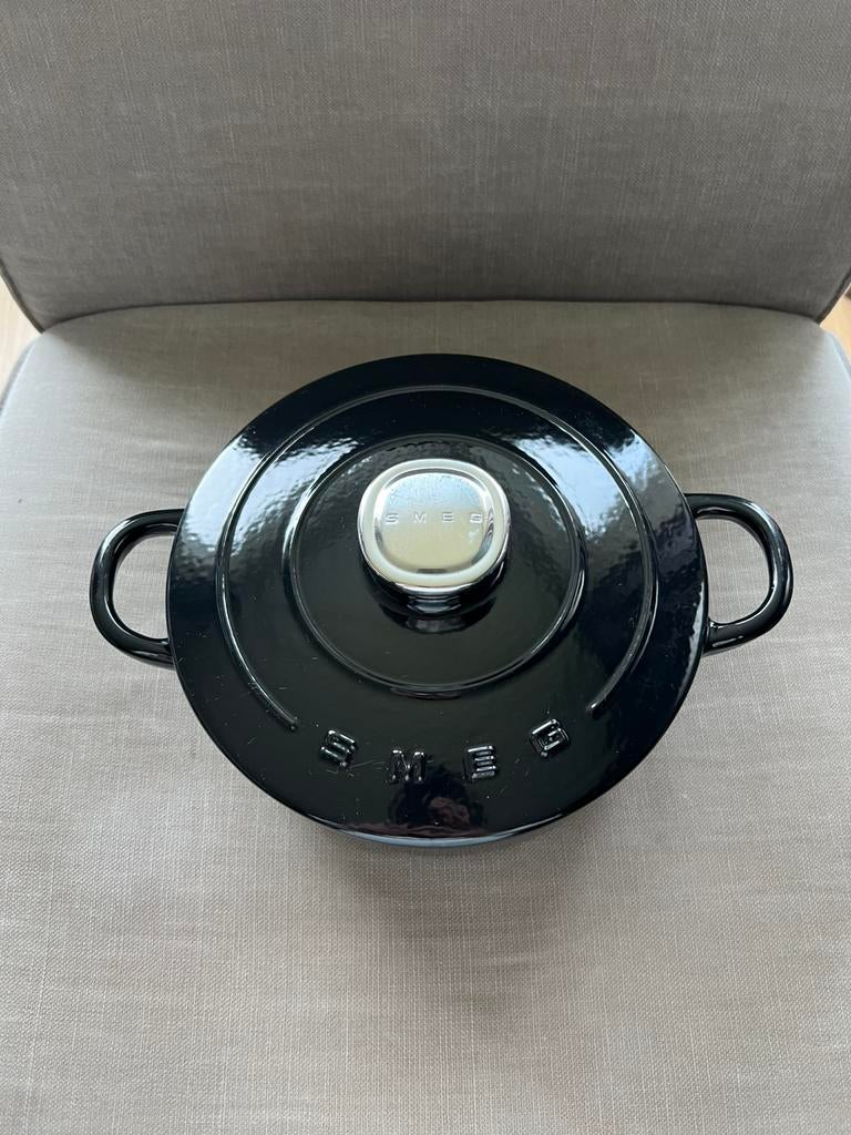 Smeg pan, Ophalen of Verzenden, Zo goed als nieuw, Koekenpan of Braadpan