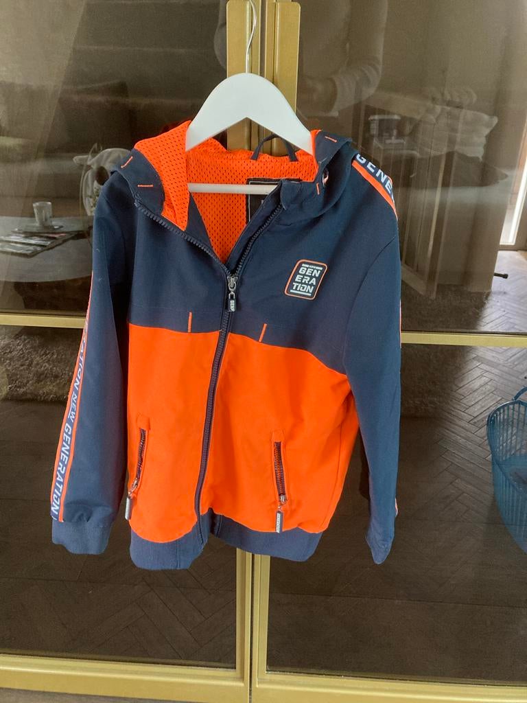 Stoere zomerjas voor jongens - Oranje/Blauw, Ophalen of Verzenden, Gebruikt, Jongen